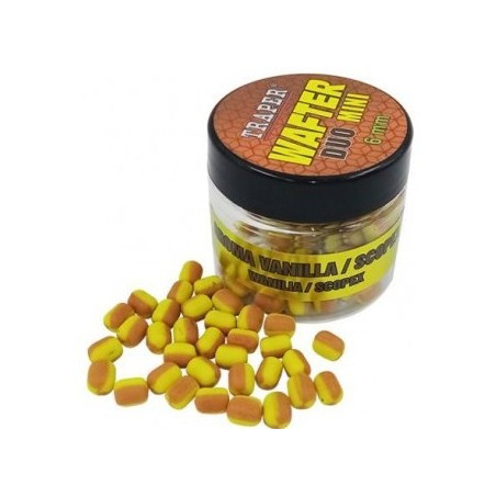 Przynęta Traper Wafter Mini Duo Color Method Feeder 15g - 6mm wanilia/scopex Przynęta Traper Wafter Mini Duo Color Method Feeder 15g - 6mm wanilia/scopex