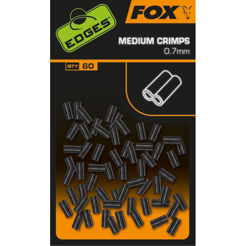 Tuleje zaciskowe CRIMPS EDGES roz. M FOX Tuleje zaciskowe CRIMPS EDGES roz. M FOX
