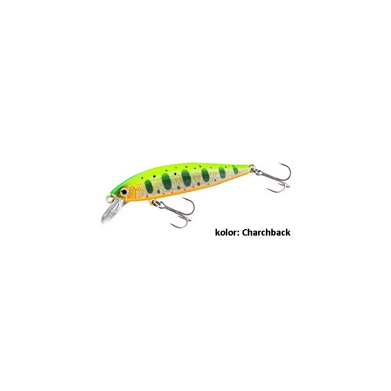 Wobler Shimano Cardiff Stream Flat 5cm Charch black