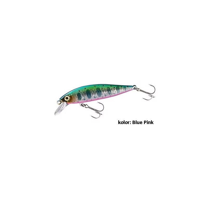 Wobler Shimano Cardiff Stream Flat 6.5cm Blue Pink