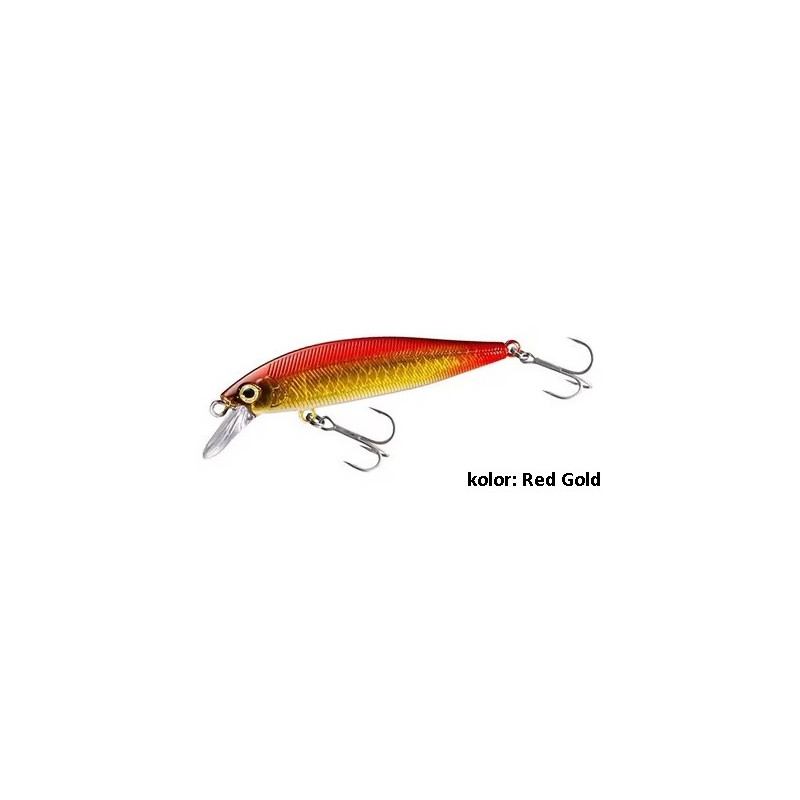Wobler Shimano Cardiff Stream Flat 6.5cm red gold Wobler Shimano Cardiff Stream Flat 6.5cm red gold