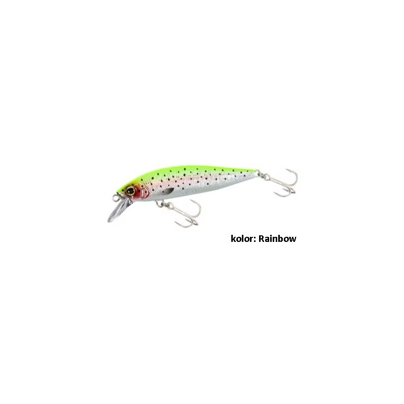 Wobler Shimano Cardiff Stream Flat 5cm rainbow Wobler Shimano Cardiff Stream Flat 5cm rainbow