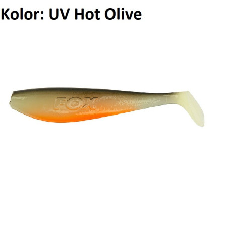 Przynęta FoxRage Ultra UV Zander Pro Shad 10cm UV HOT OLIVE