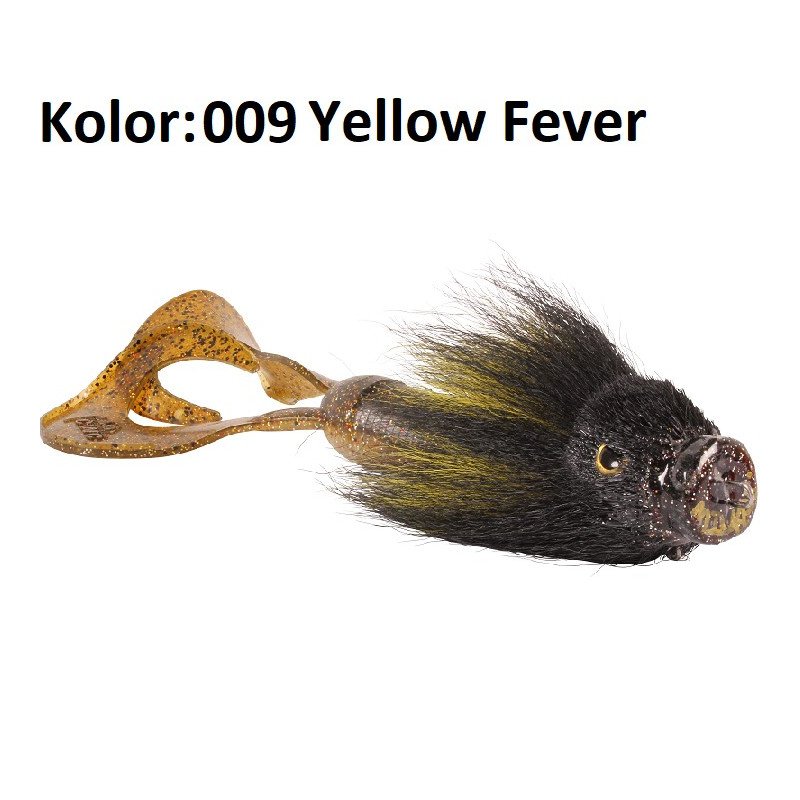 Przynęta Strike Pro Mysz Miuras Mouse Big 23cm 009 Yellow Fever Przynęta Strike Pro Mysz Miuras Mouse Big 23cm 009 Yellow Fever