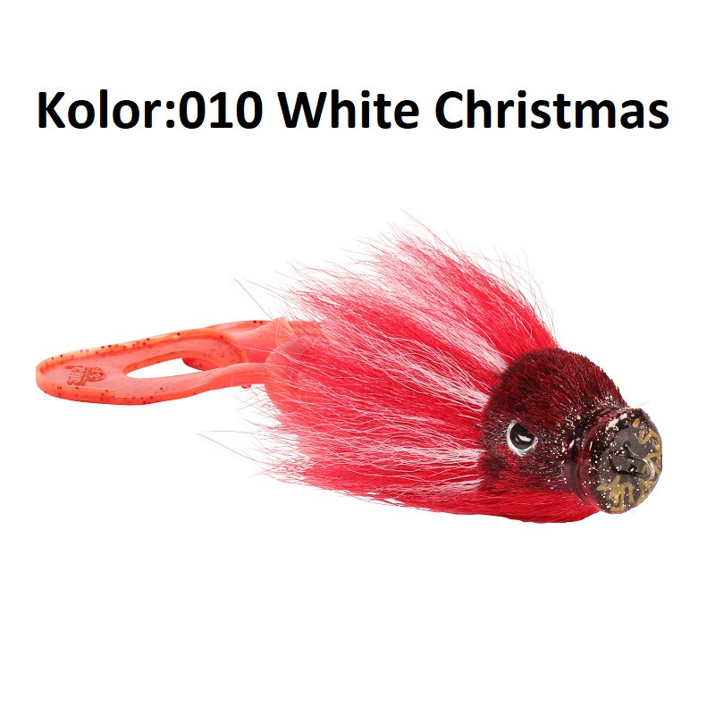 Przynęta Strike Pro Mysz Miuras Mouse Big 23cm 010 White Christmas Przynęta Strike Pro Mysz Miuras Mouse Big 23cm 010 White Christmas