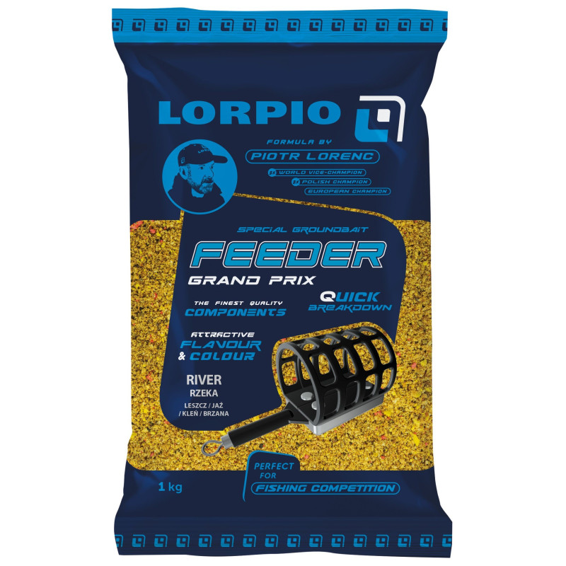 Zanęta Lorpio Feeder Grand Prix 1kg - River Zanęta Lorpio Feeder Grand Prix 1kg - River