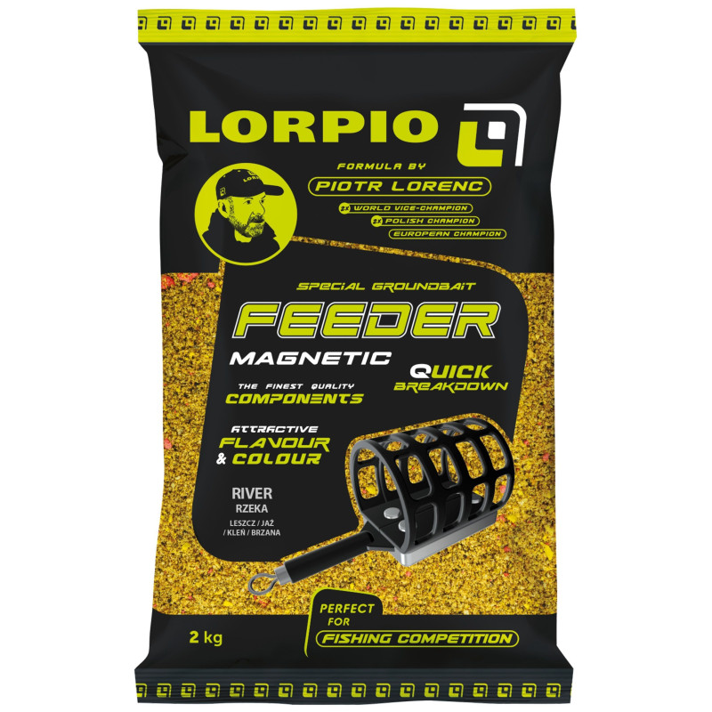 Zanęta Lorpio Feeder Magnetic 2kg-  River
