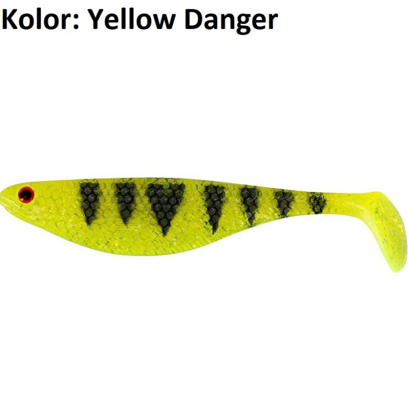 Przynęta Westin ShadTeez 12 cm Yellow Danger Przynęta Westin ShadTeez 12 cm Yellow Danger