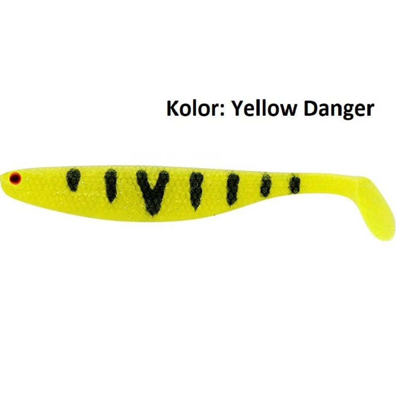 Przynęta Westin ShadTeez Slim 12cm Yellow Danger
