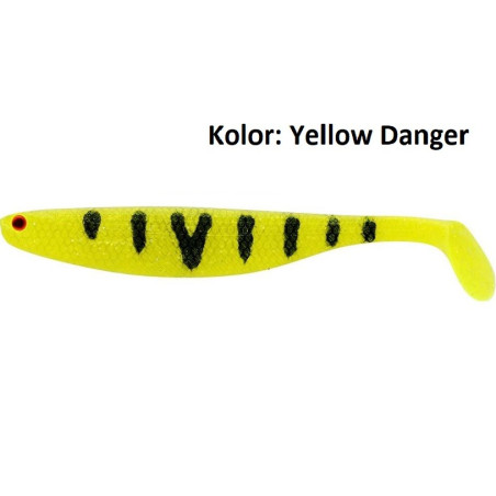 Przynęta Westin ShadTeez Slim 12cm Yellow Danger