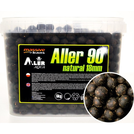 Kulki Massive Baits Aller 90 5kg - 18mm Natural Kulki Massive Baits Aller 90 5kg - 18mm Natural