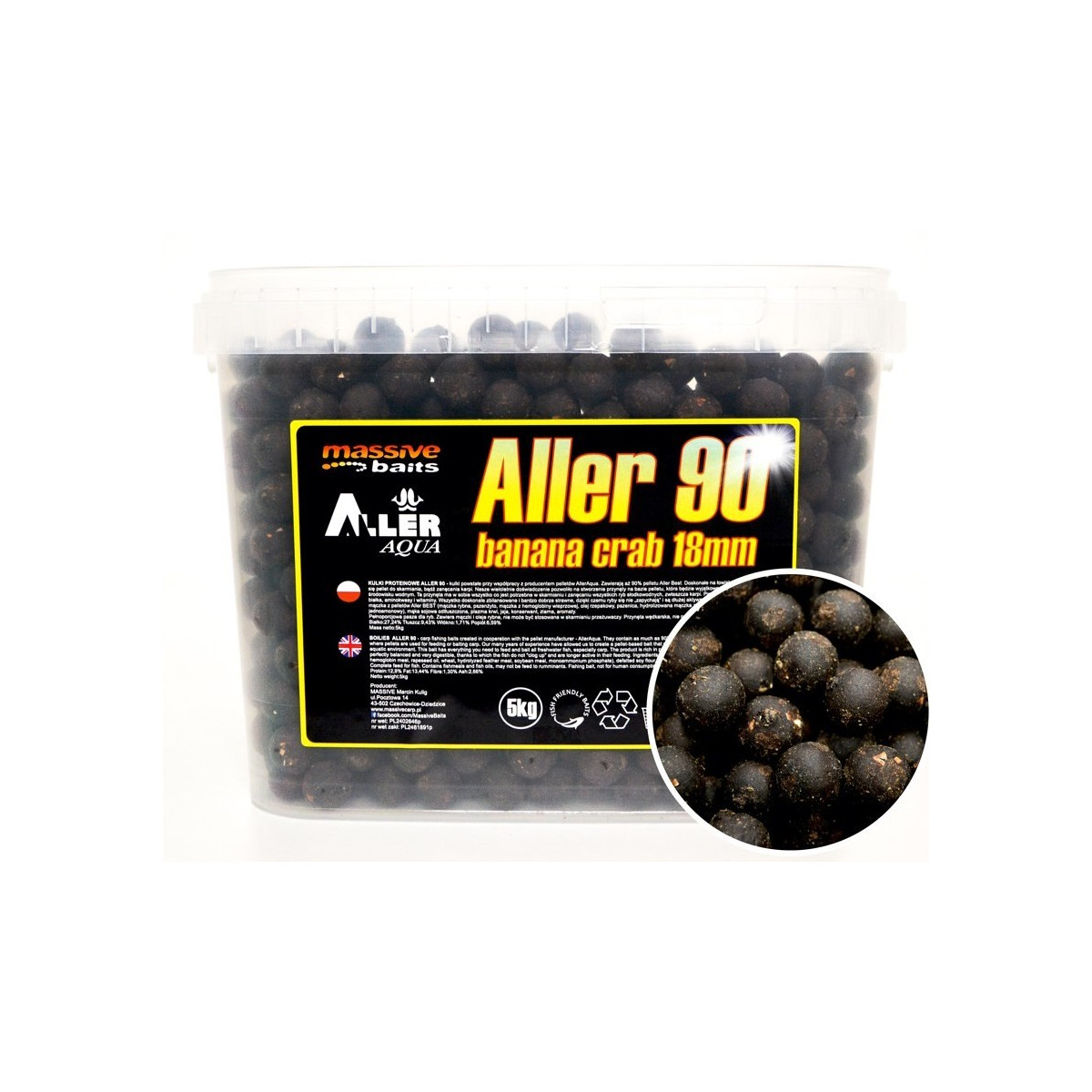 kulki-proteinowe-aller-90-natural-5kg-massive-baits kulki-proteinowe-aller-90-natural-5kg-massive-baits