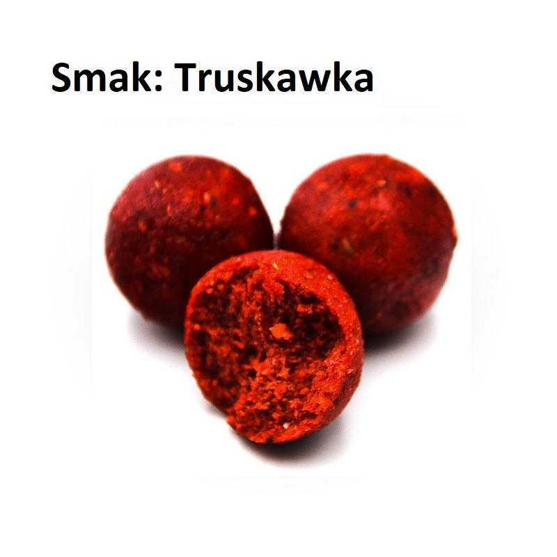 Kulki proteinowe Massive Baits ECO BOILIES 3kg - 18mm Truskawka Kulki proteinowe Massive Baits ECO BOILIES 3kg - 18mm Truskawka