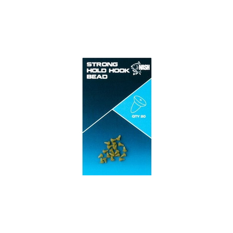 Stopery Strong Hold Hook Bead zielony NASH Stopery Strong Hold Hook Bead zielony NASH