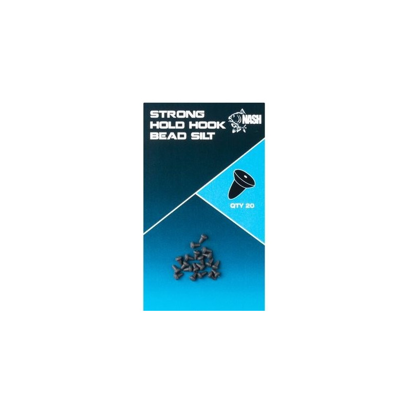 Stopery Strong Hold Hook Bead czarny NASH Stopery Strong Hold Hook Bead czarny NASH