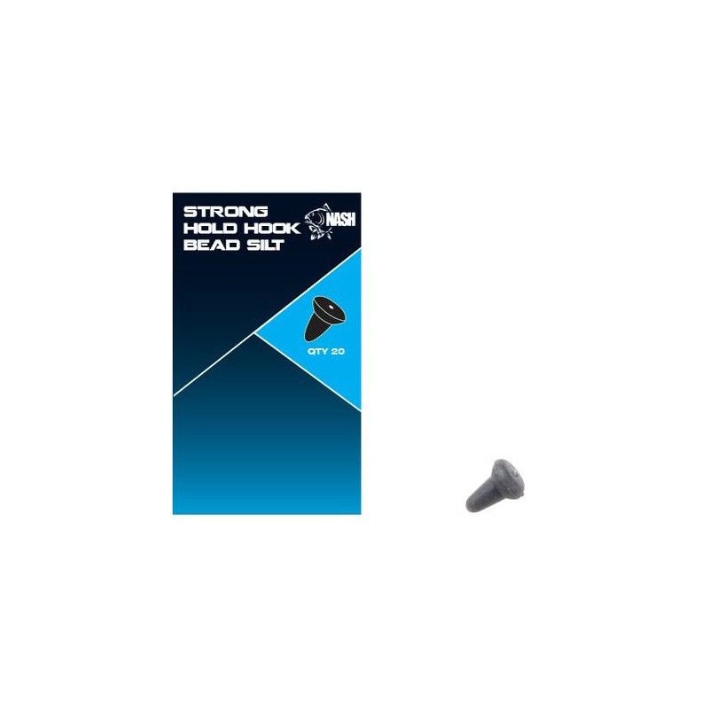 Stopery Strong Hold Hook Bead czarny NASH Stopery Strong Hold Hook Bead czarny NASH