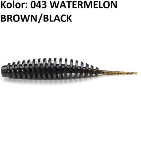 Przynęta Fishup Tanta 2" 5cm 043 watermelon brown/black Przynęta Fishup Tanta 2" 5cm 043 watermelon brown/black