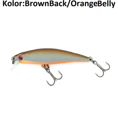 Wobler ECOGEAR MX 48F 4,8cm Brown Back/Orange Belly Wobler ECOGEAR MX 48F 4,8cm Brown Back/Orange Belly