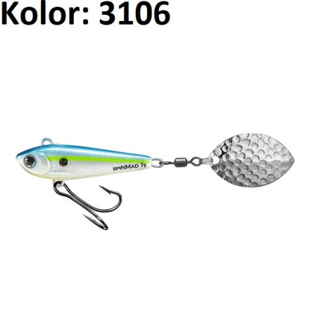 Wirujący ogonek SPINMAD Pro Spinner 7g 3106
