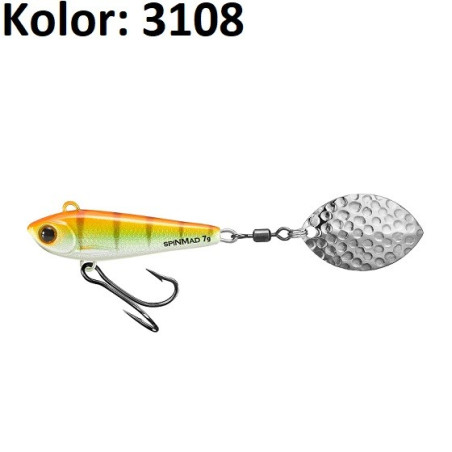 Wirujący ogonek SPINMAD Pro Spinner 7g 3108