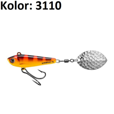 Wirujący ogonek SPINMAD Pro Spinner 7g 3110