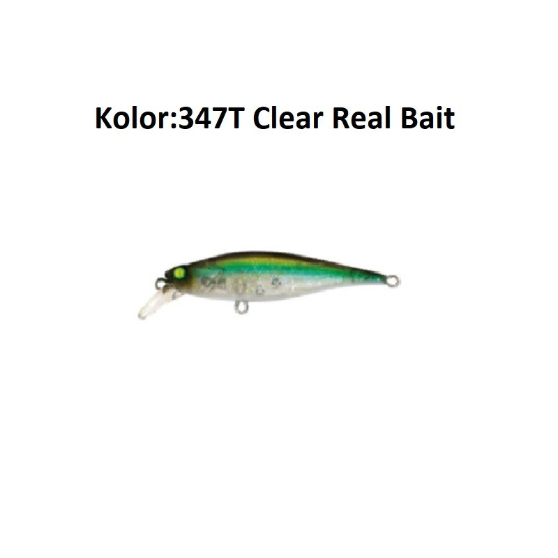 Wobler DAMIKI Joker 65 6,5cm 347T Clear Real Bait Wobler DAMIKI Joker 65 6,5cm 347T Clear Real Bait