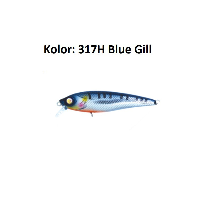 Wobler DAMIKI HOPI 70 7cm 317H Blue Gill Wobler DAMIKI HOPI 70 7cm 317H Blue Gill