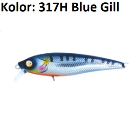 Wobler DAMIKI HOPI 70 7cm 317H Blue Gill Wobler DAMIKI HOPI 70 7cm 317H Blue Gill