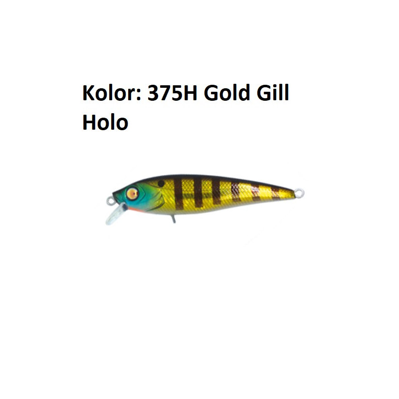 Wobler DAMIKI HOPI 70 7cm 375H Gold Gill Holo Wobler DAMIKI HOPI 70 7cm 375H Gold Gill Holo