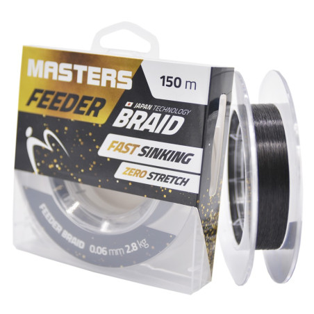 Plecionka Match Pro Masters Feeder Braid Fast Sinking 150m / 0,06mm Plecionka Match Pro Masters Feeder Braid Fast Sinking 150m / 0,06mm