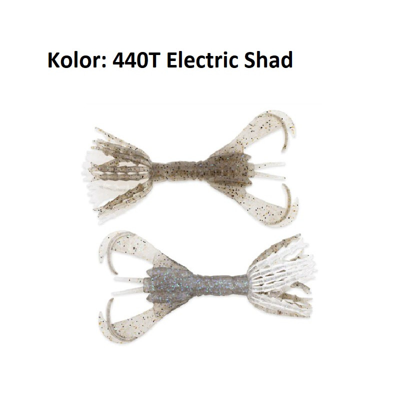 Przynęta Keitech Hyper Spider 3.2" 8,1cm 440T Electric Shad Przynęta Keitech Hyper Spider 3.2" 8,1cm 440T Electric Shad