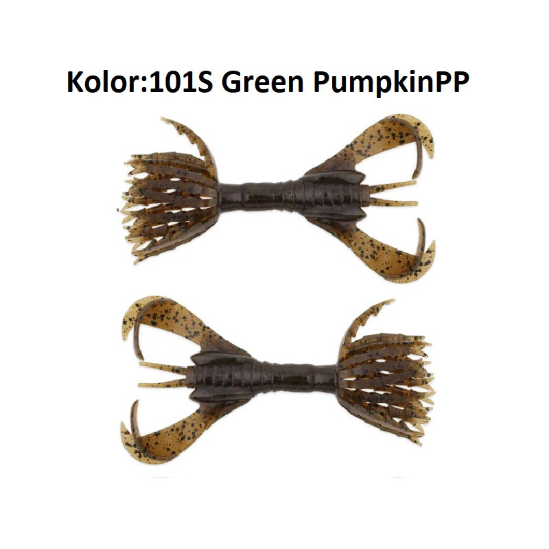Przynęta Keitech Hyper Spider 3.2" 8,1cm 101S Green Pumpkin PP Przynęta Keitech Hyper Spider 3.2" 8,1cm 101S Green Pumpkin PP