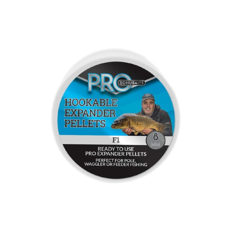 Przynęta Sonubaits Pro Hookable Expander Pellets 8mm - F-1 Przynęta Sonubaits Pro Hookable Expander Pellets 8mm - F-1