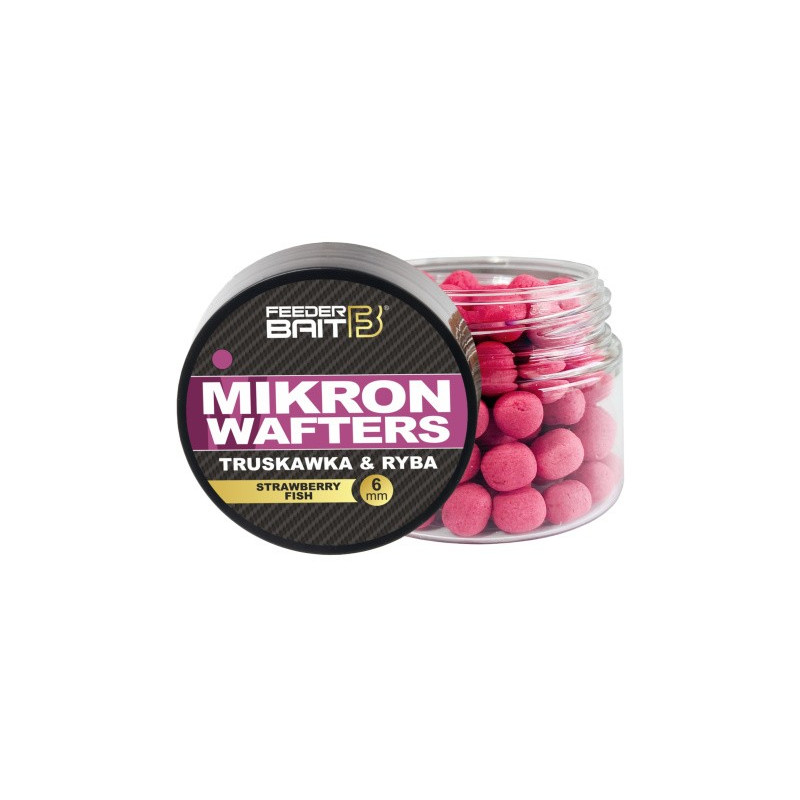 Przynęta Feeder Bait Micron Wafters 25 ml Truskawka&Ryba