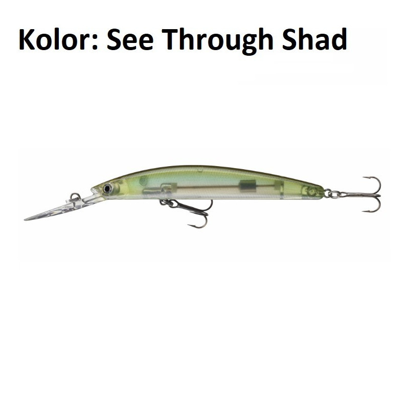 Wobler Daiwa Tournament Double Clutch 7,5 cm See Through Shad Wobler Daiwa Tournament Double Clutch 7,5 cm See Through Shad