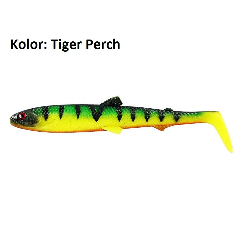 Przynęta Westin BullTeez Shadtail 18cm Tiger Perch Przynęta Westin BullTeez Shadtail 18cm Tiger Perch