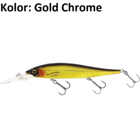 Przynęta Westin Jerkbite MR 11 cm gold chrome Przynęta Westin Jerkbite MR 11 cm gold chrome