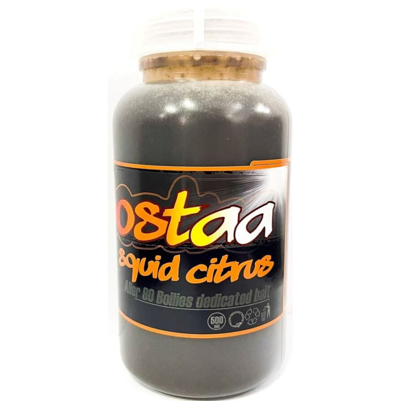 Liquid Massive Baits Aller Boosta 500ml - Squid Citrus Liquid Massive Baits Aller Boosta 500ml - Squid Citrus