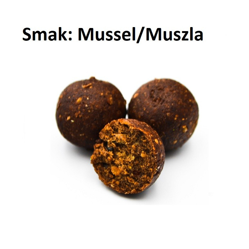 Kulki proteinowe Massive Baits ECO BOILIES 3 kg 18 mm / MUSSEL/MUSZLA Kulki proteinowe Massive Baits ECO BOILIES 3 kg 18 mm / MUSSEL/MUSZLA