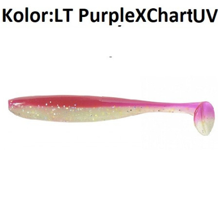 Przynęta Keitech Easy Shiner 4" i 4,5" 10cm LT Purple X Chart UV