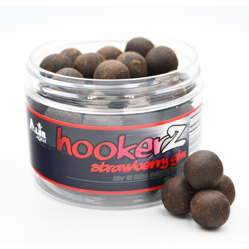 Przynęta Massive Baits hakowa HookerZ Aller 90 300ml - 18mm Strawberry Glm