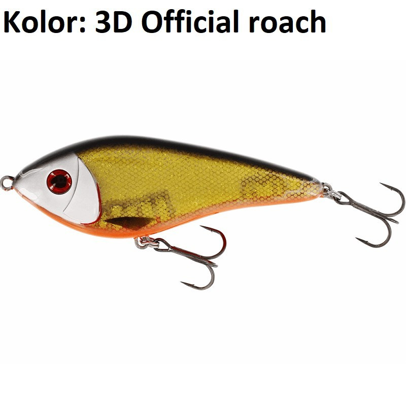 Wobler Westin Swim Glidebait Neutralny 13,5 cm 3D official roach Wobler Westin Swim Glidebait Neutralny 13,5 cm 3D official roach