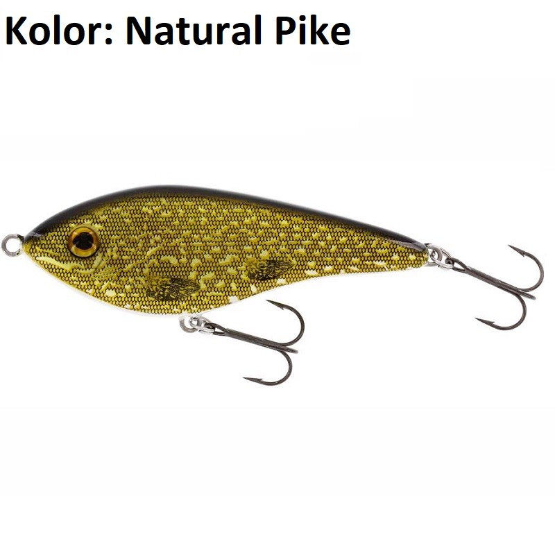 Wobler Westin Swim Glidebait Tonący 13,5 cm natural pike Wobler Westin Swim Glidebait Tonący 13,5 cm natural pike