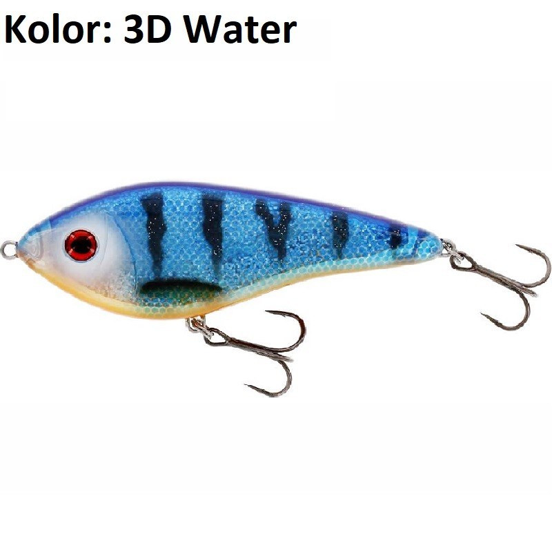 Wobler Westin Swim Glidebait Tonący 13,5 cm 3d water Wobler Westin Swim Glidebait Tonący 13,5 cm 3d water