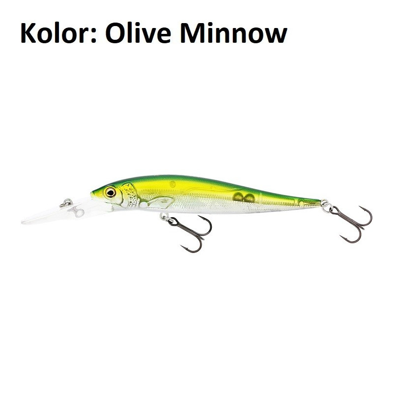 Przynęta Westin Jerkbite MR Jerkbite Neutralny 9 cm Olive Minnow Przynęta Westin Jerkbite MR Jerkbite Neutralny 9 cm Olive Minnow