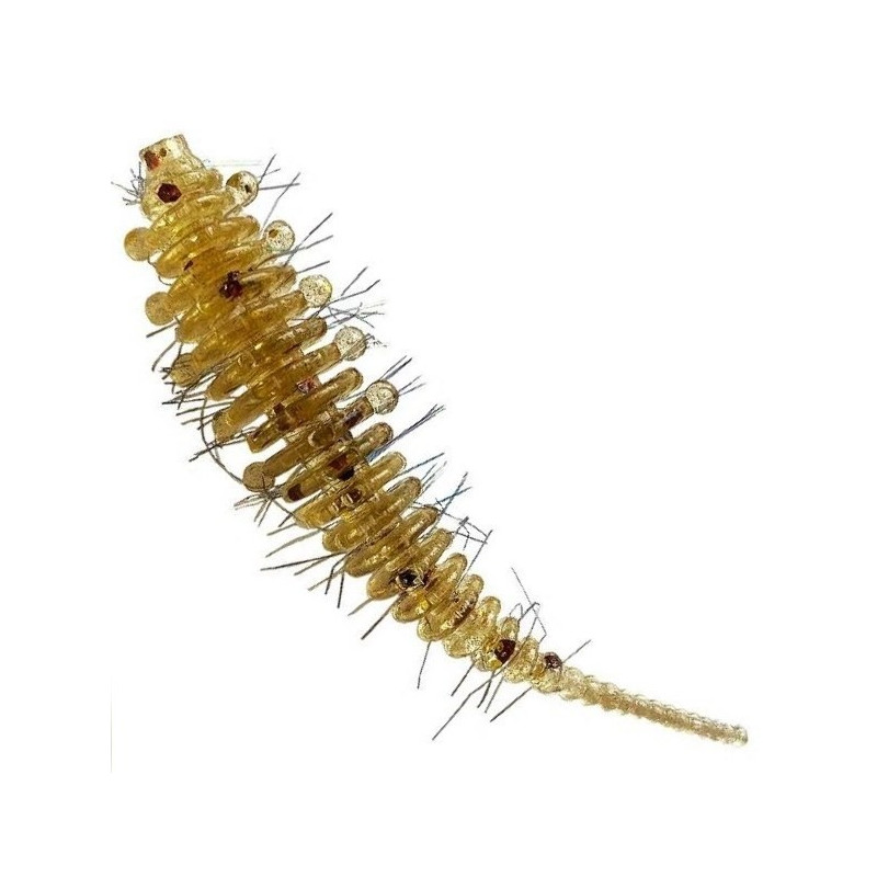 Przynęta Fishbay Robak/Worm Hairy 4,5 cm 3 Herbata Przynęta Fishbay Robak/Worm Hairy 4,5 cm 3 Herbata