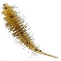 Przynęta Fishbay Robak/Worm Hairy 4,5 cm ghost