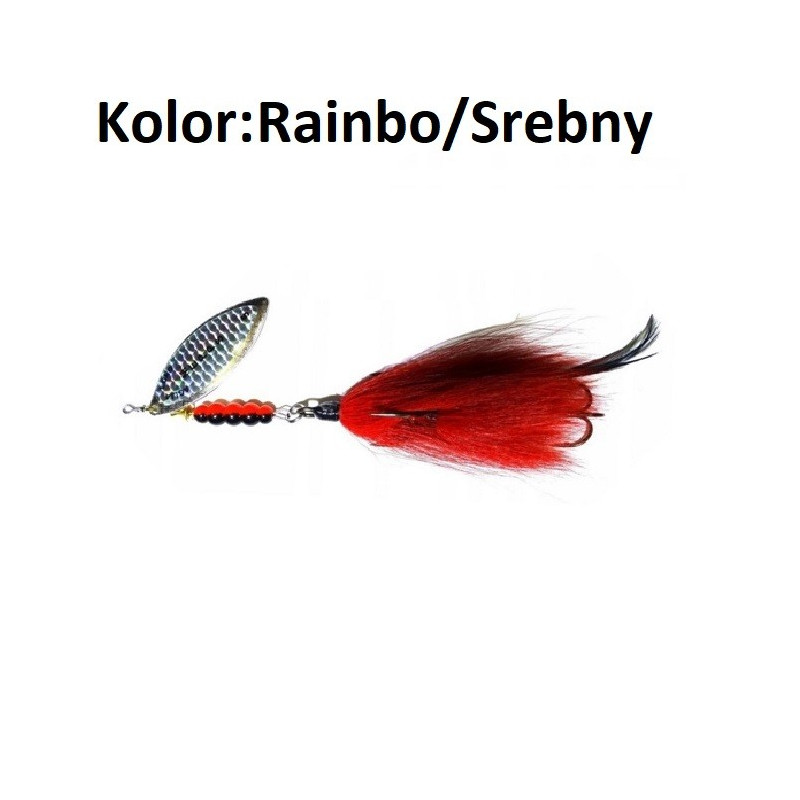 Błystka Mepps Giant Tandem 45g roz.7 Rainbo/Srebrny Błystka Mepps Giant Tandem 45g roz.7 Rainbo/Srebrny