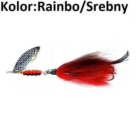 Błystka Mepps Giant Tandem 45g roz.7 Rainbo/Srebrny Błystka Mepps Giant Tandem 45g roz.7 Rainbo/Srebrny