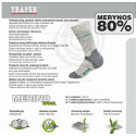 Skarpety Extreme Grey roz. 43-46 Traper Skarpety Extreme Grey roz. 43-46 Traper